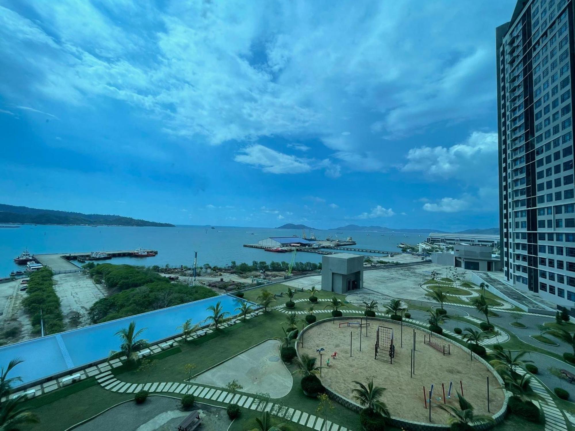 Vv Homestay Jesselton Quay Surla Sabah Mall Kk 亚庇贵赴行馆 Кота-Кинабалу Экстерьер фото