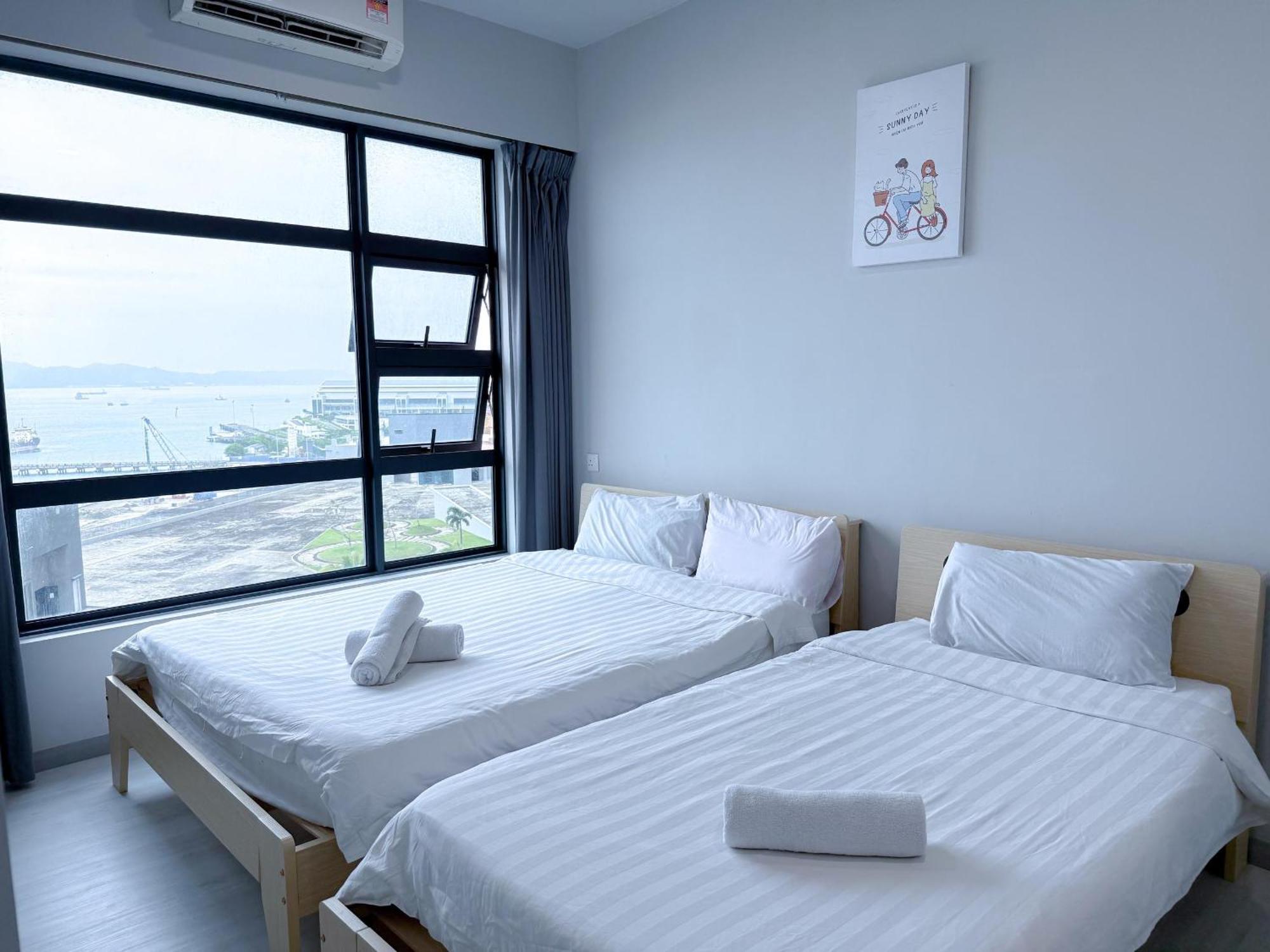 Vv Homestay Jesselton Quay Surla Sabah Mall Kk 亚庇贵赴行馆 Кота-Кинабалу Экстерьер фото